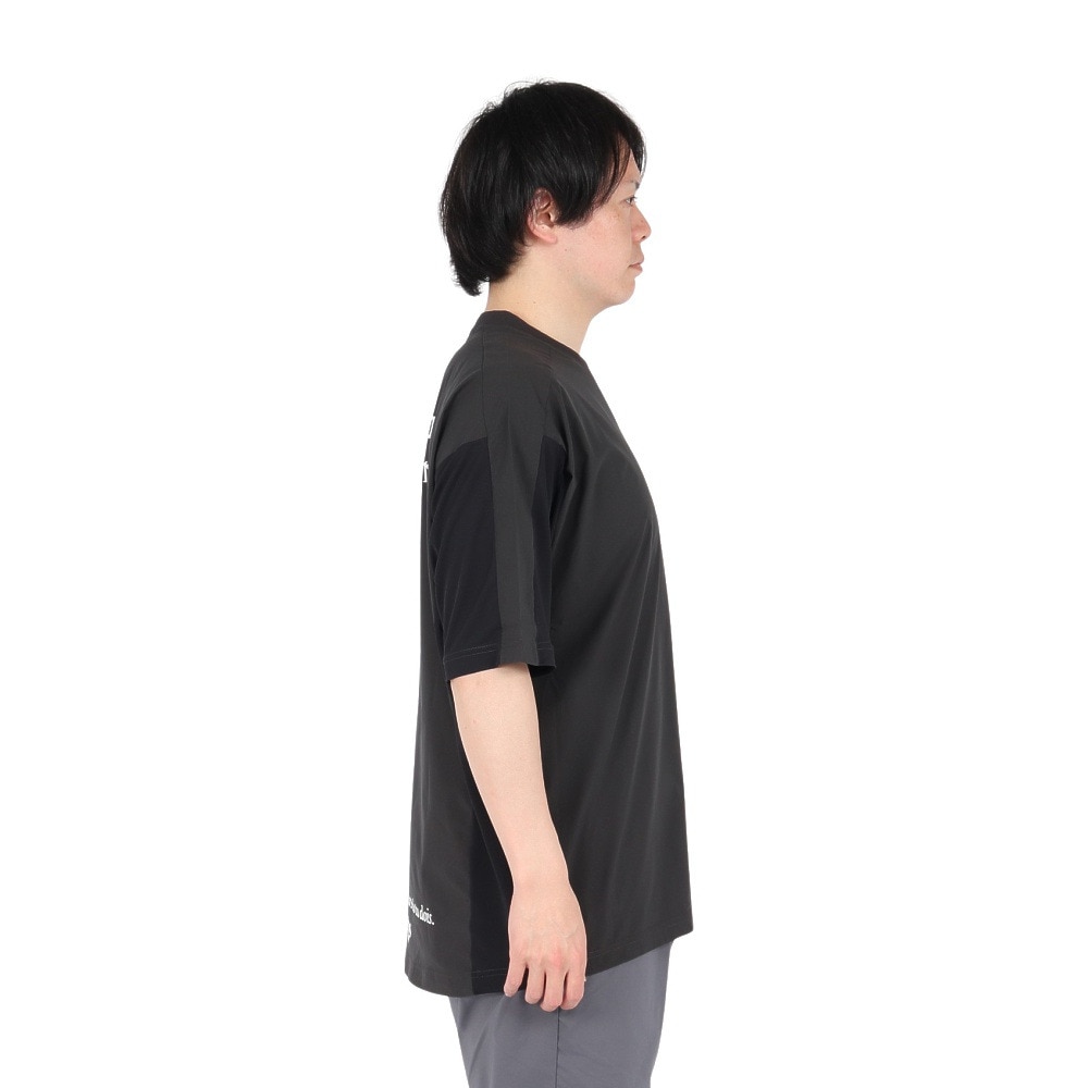 デュアリグ（DUARIG）（メンズ）ドライプラス 15RIP ニット Tシャツ 5S0005-TRCT-863HD BLK