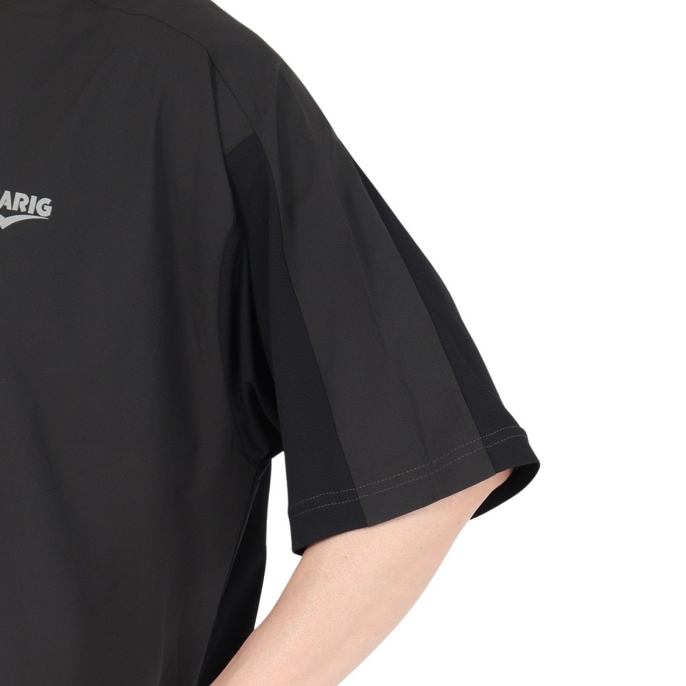 デュアリグ（DUARIG）（メンズ）ドライプラス 15RIP ニット Tシャツ 5S0005-TRCT-863HD BLK