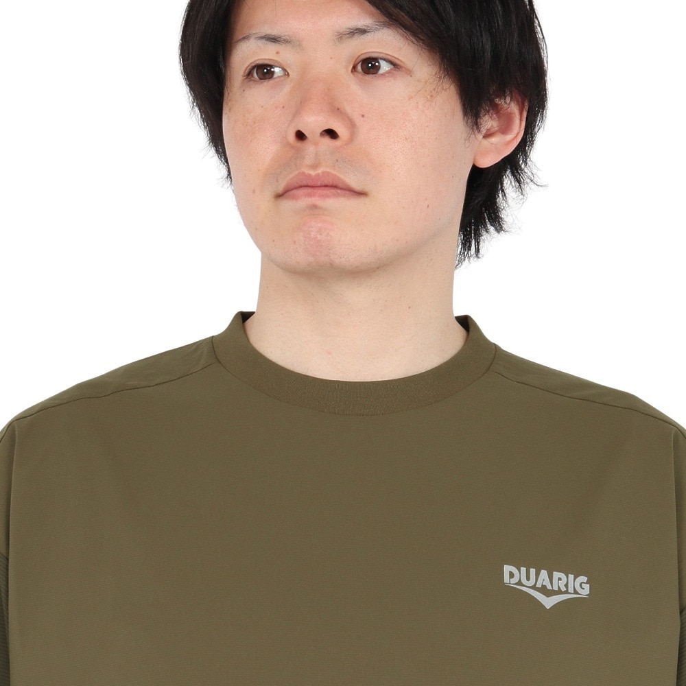 デュアリグ（DUARIG）（メンズ）ドライプラス 15RIP ニット Tシャツ 5S0005-TRCT-863HD KHK