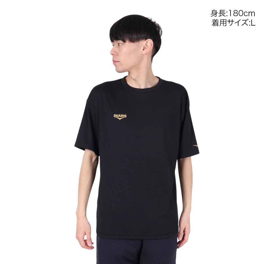 デュアリグ（DUARIG）（メンズ）ドライプラスクール シャインブロック UV シャツ BSTP 5S0027-TRCT-863ES BLK