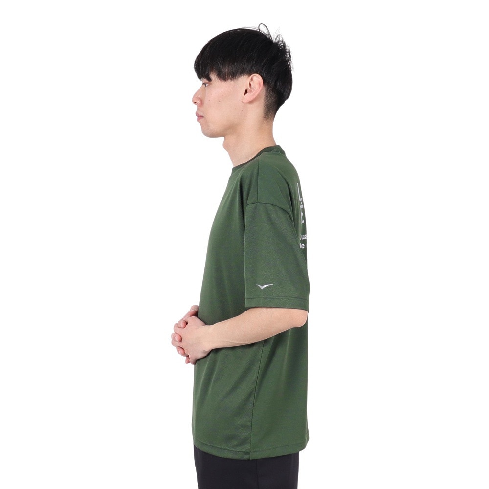 デュアリグ（DUARIG）（メンズ）ドライプラスクール シャインブロック UV BSTP 半袖Tシャツ 5S0027-TRCT-863ES DGRN