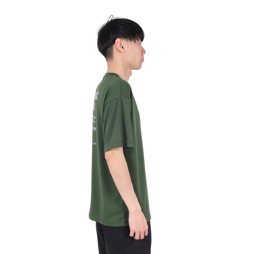 デュアリグ（DUARIG）（メンズ）ドライプラスクール シャインブロック UV BSTP 半袖Tシャツ 5S0027-TRCT-863ES DGRN