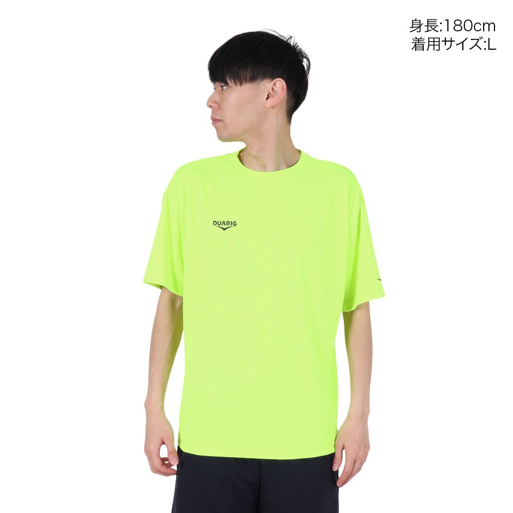 デュアリグ（DUARIG）（メンズ）ドライプラスクール シャインブロック UV BSTP 半袖Tシャツ 5S0027-TRCT-863ES FYEL
