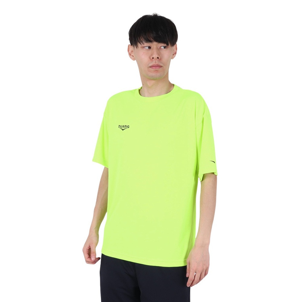 デュアリグ（DUARIG）（メンズ）ドライプラスクール シャインブロック UV BSTP 半袖Tシャツ 5S0027-TRCT-863ES FYEL