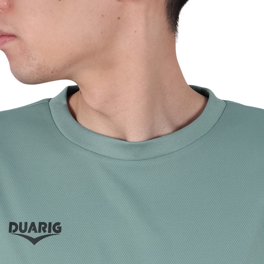 デュアリグ（DUARIG）（メンズ）ドライプラスクール シャインブロック UV シャツ BSBL 5S0028-TRCT-863ES GRN