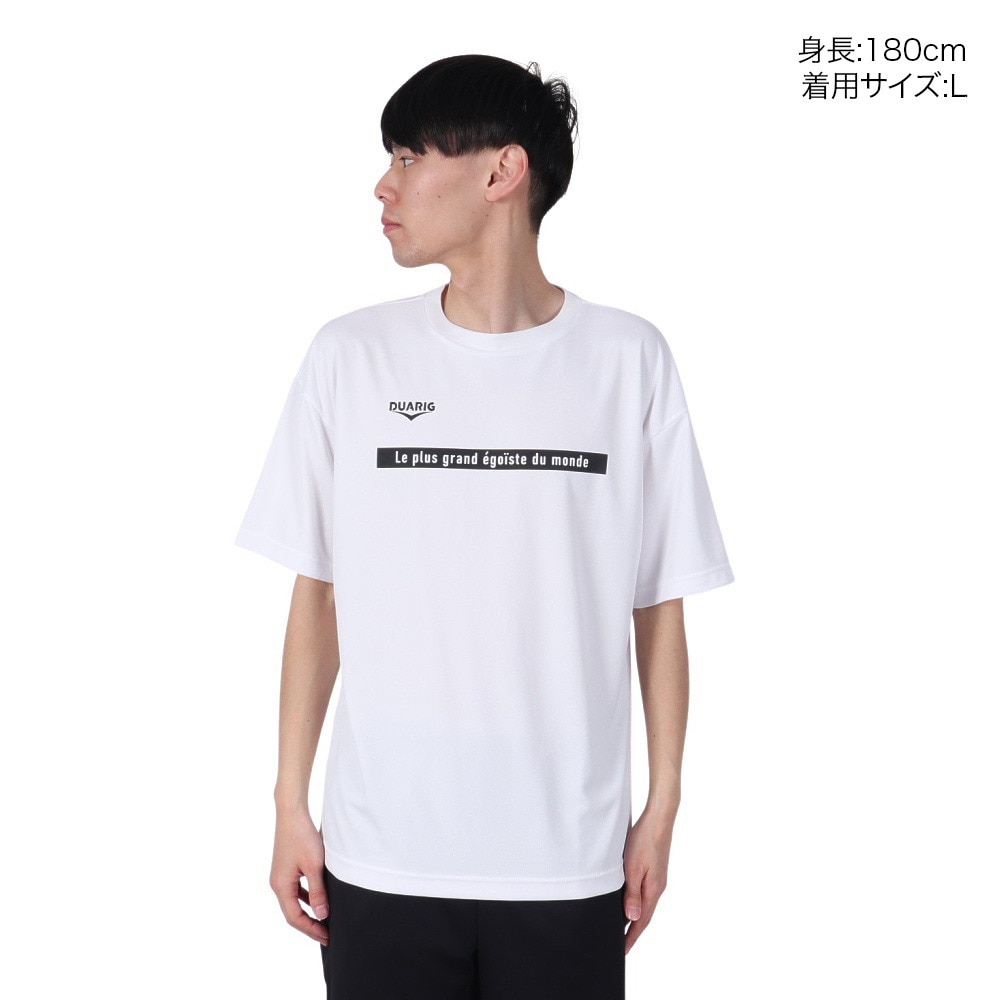 デュアリグ（DUARIG）（メンズ）ドライプラスクール シャインブロック UV シャツ BSBL 5S0028-TRCT-863ES WHT