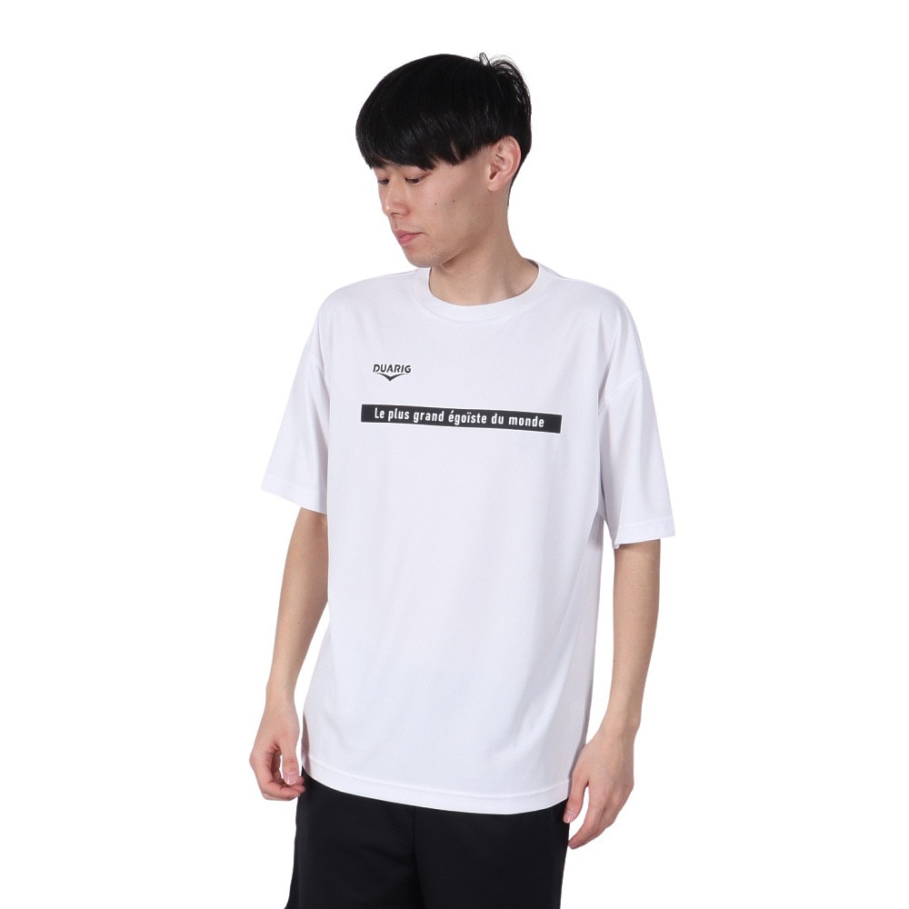 デュアリグ（DUARIG）（メンズ）ドライプラスクール シャインブロック UV シャツ BSBL 5S0028-TRCT-863ES WHT