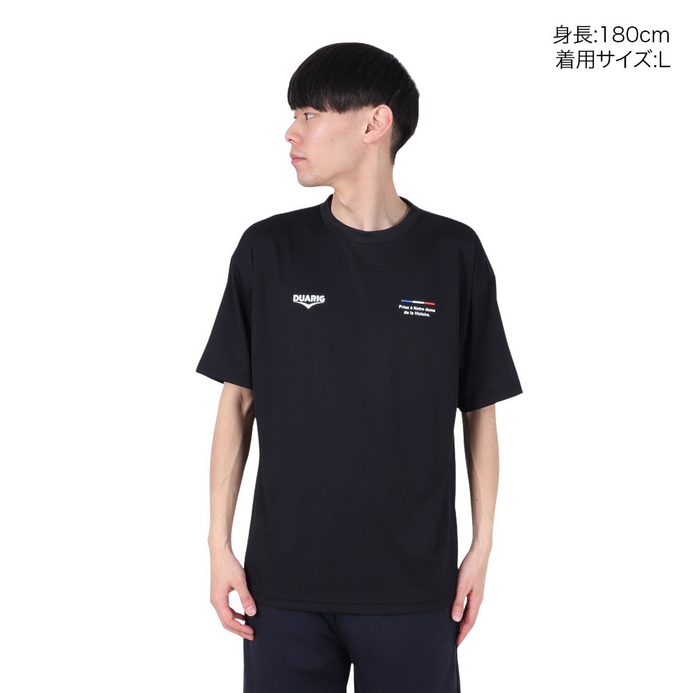 デュアリグ（DUARIG）（メンズ）ドライプラスクール シャインブロック UV シャツ LSPR 5S0029-TRCT-863ES BLK