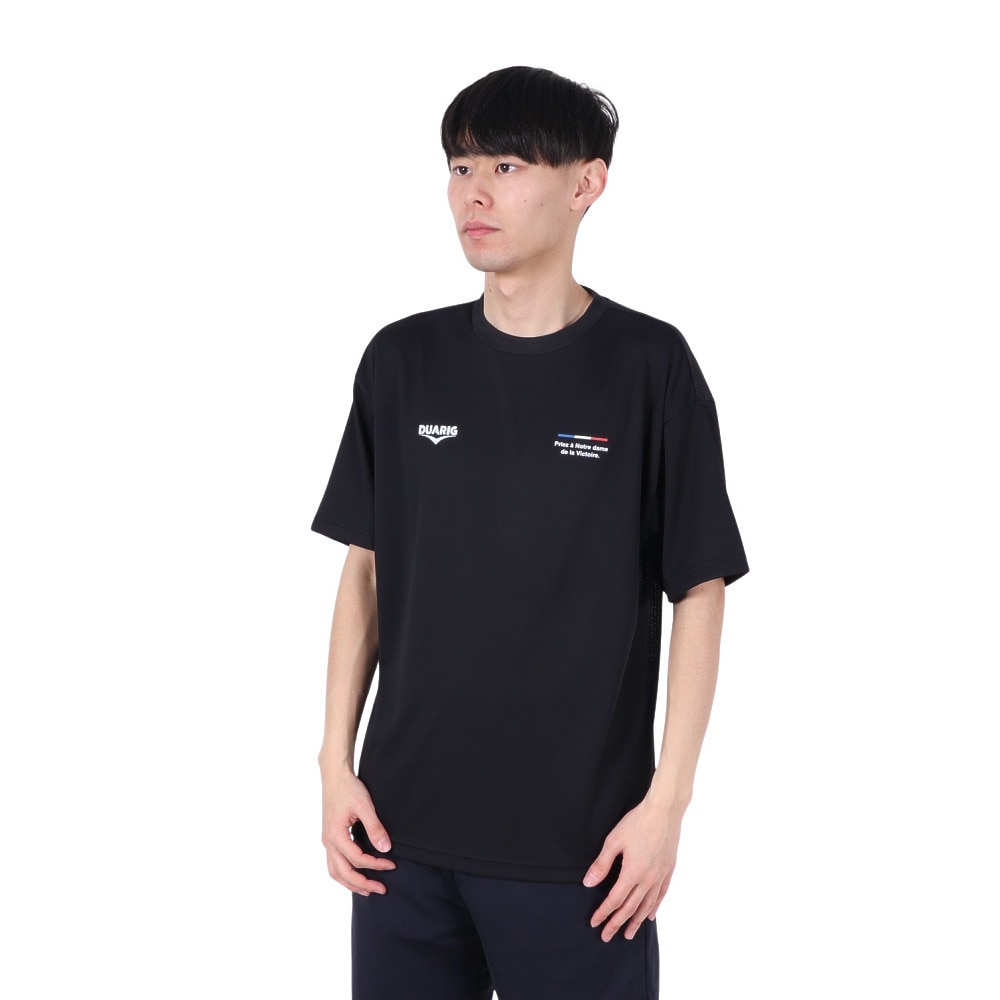 デュアリグ（DUARIG）（メンズ）ドライプラスクール シャインブロック UV シャツ LSPR 5S0029-TRCT-863ES BLK