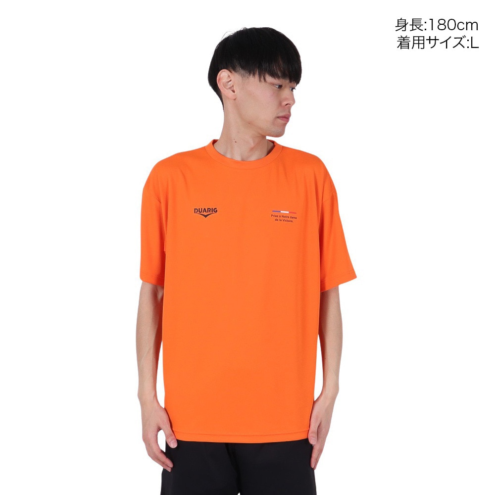 デュアリグ（DUARIG）（メンズ）ドライプラスクール シャインブロック UV シャツ LSPR 5S0029-TRCT-863ES ORG