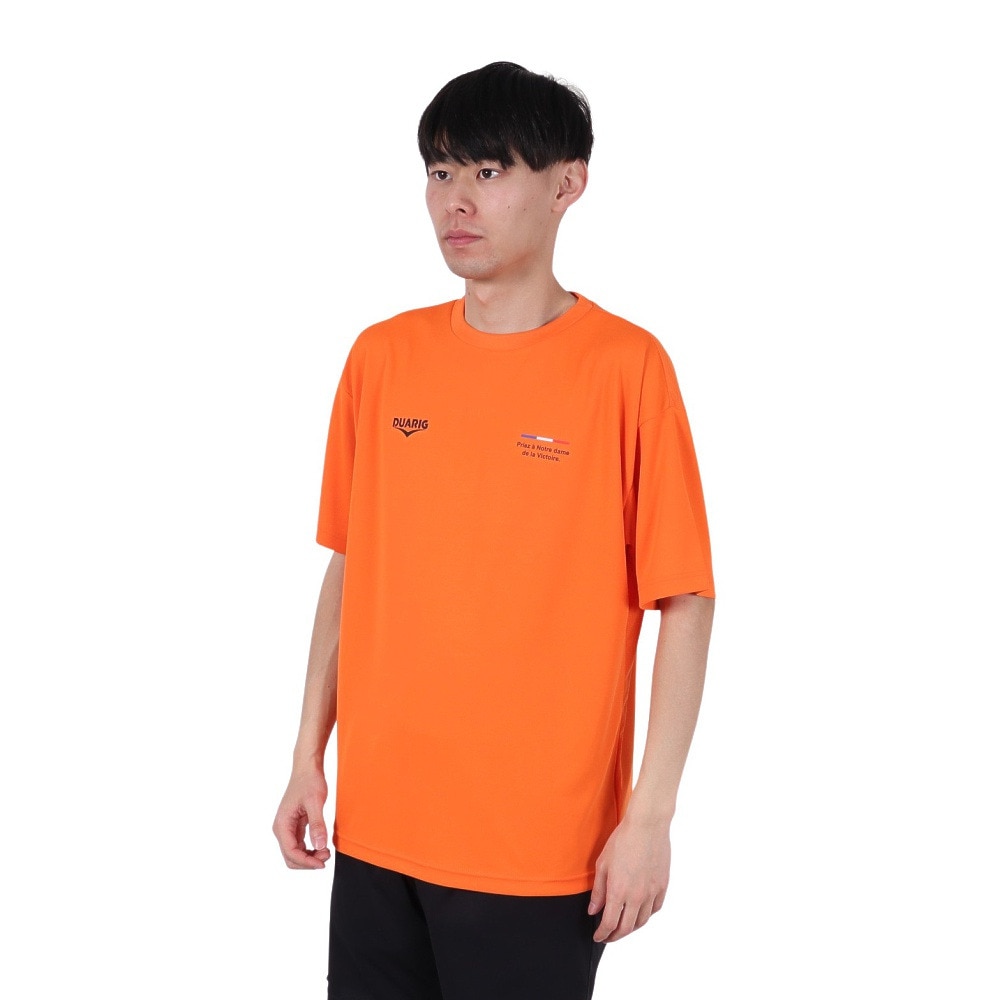 デュアリグ（DUARIG）（メンズ）ドライプラスクール シャインブロック UV シャツ LSPR 5S0029-TRCT-863ES ORG