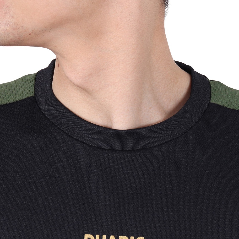 デュアリグ（DUARIG）（メンズ）ドライプラスクール シャインブロック UV WAKI 半袖Tシャツ 5S0030-TRCT-863ES BLK