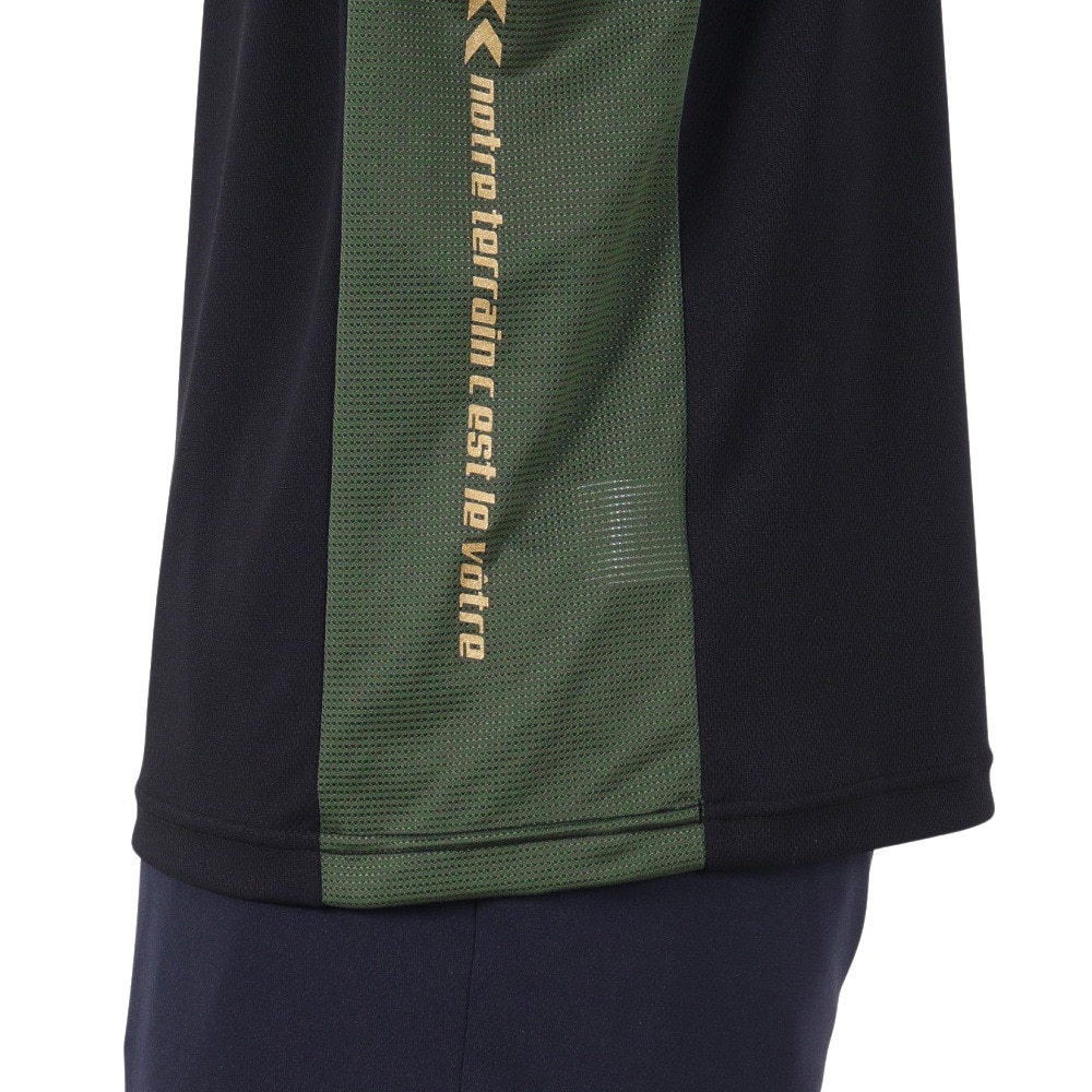 デュアリグ（DUARIG）（メンズ）ドライプラスクール シャインブロック UV WAKI 半袖Tシャツ 5S0030-TRCT-863ES BLK
