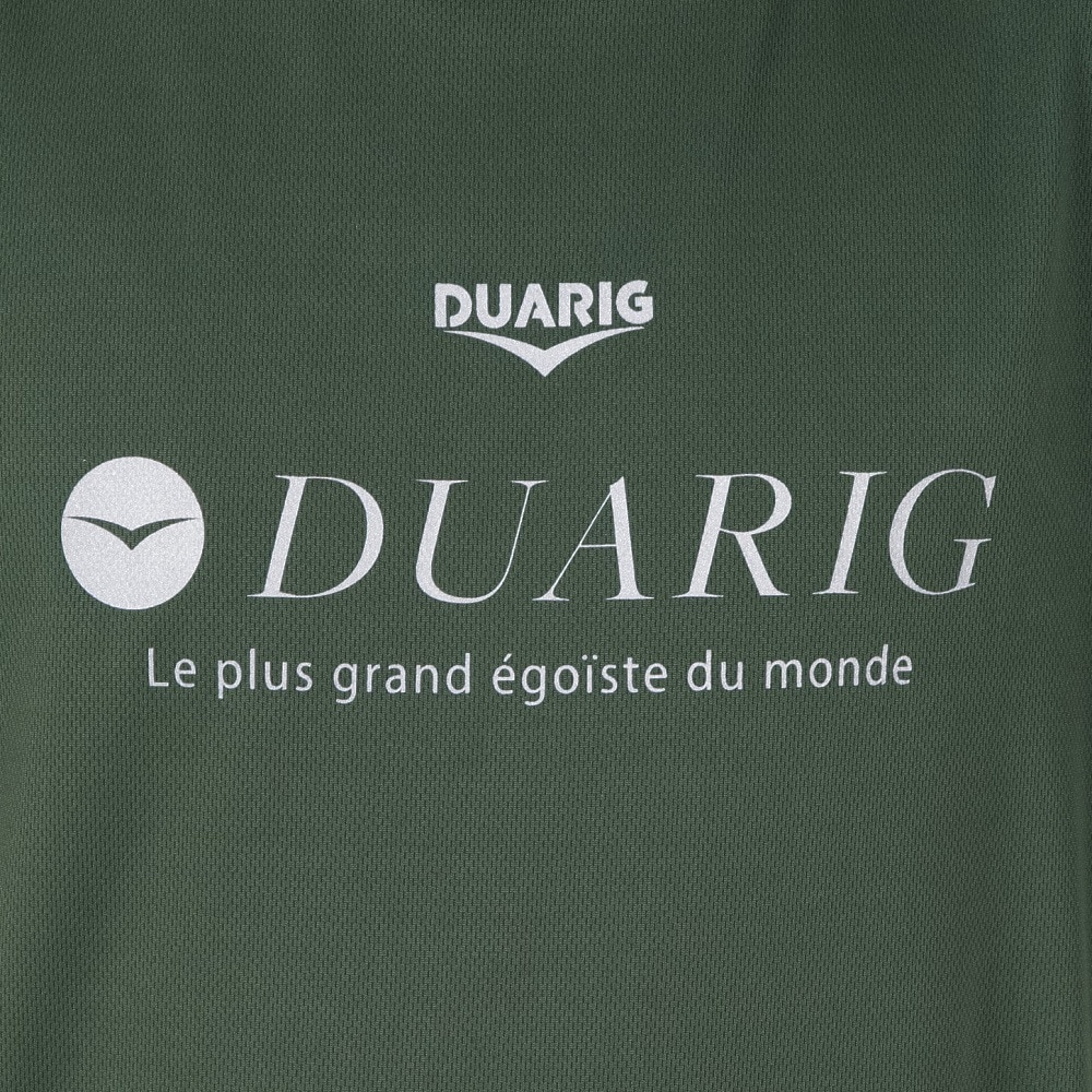 デュアリグ（DUARIG）（メンズ）ドライプラスクール シャインブロック UV シャツ WAKI 5S0030-TRCT-863ES DGRN