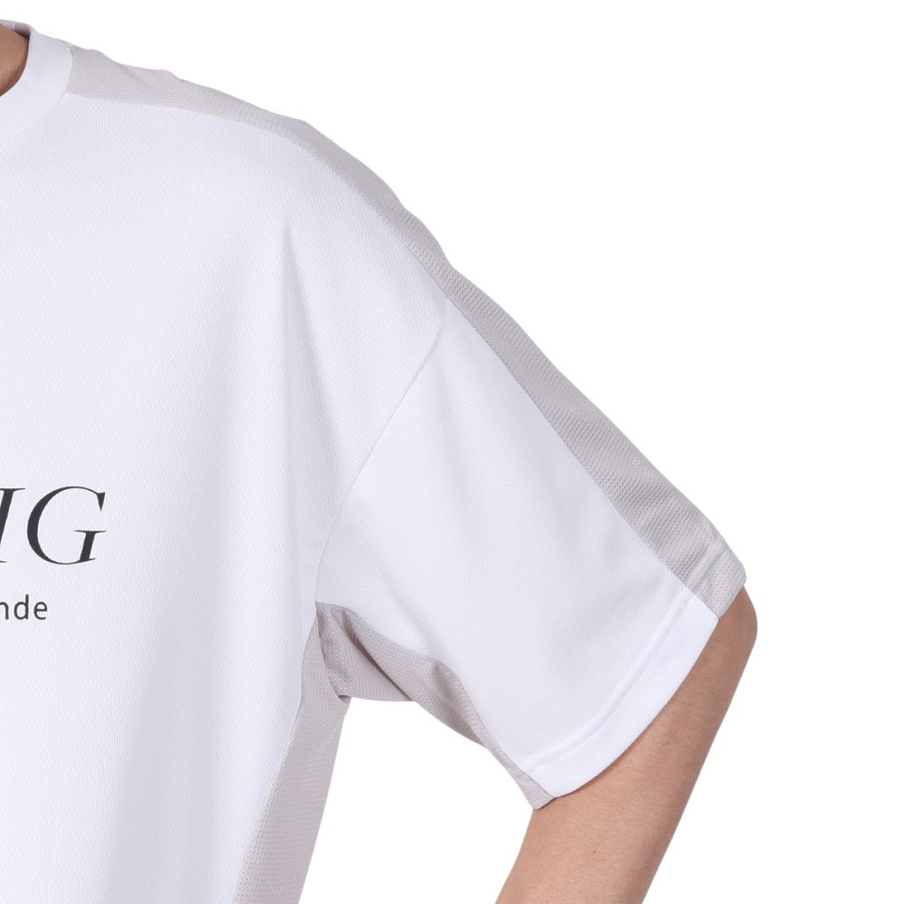 デュアリグ（DUARIG）（メンズ）ドライプラスクール シャインブロック UV シャツ WAKI 5S0030-TRCT-863ES WHT