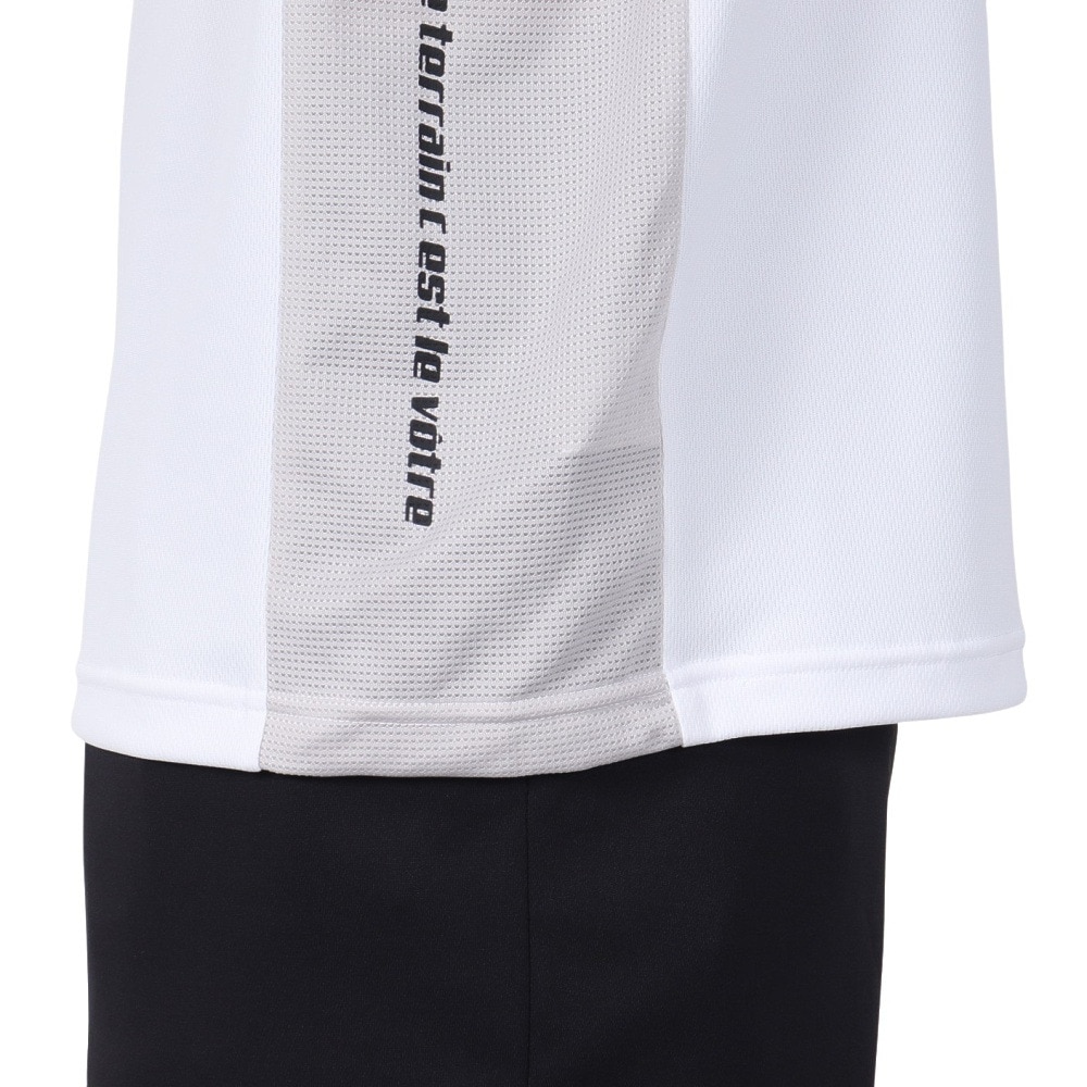 デュアリグ（DUARIG）（メンズ）ドライプラスクール シャインブロック UV シャツ WAKI 5S0030-TRCT-863ES WHT
