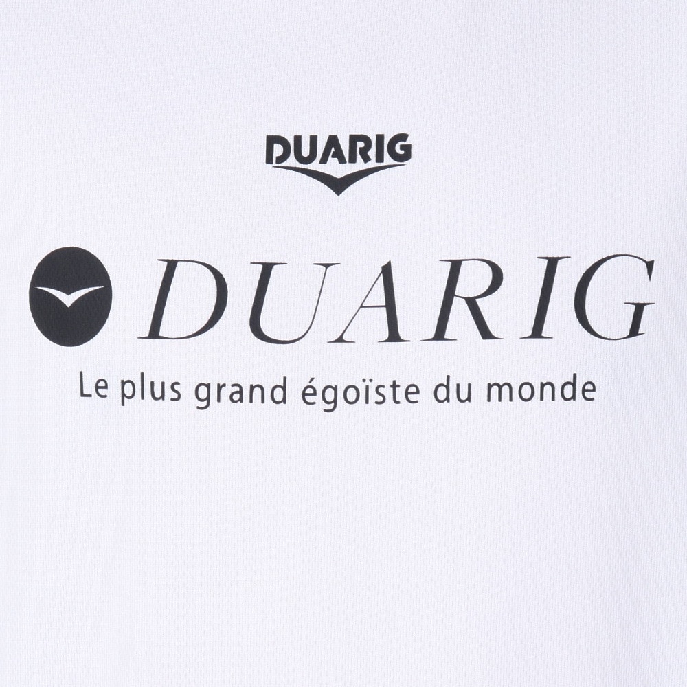 デュアリグ（DUARIG）（メンズ）ドライプラスクール シャインブロック UV シャツ WAKI 5S0030-TRCT-863ES WHT