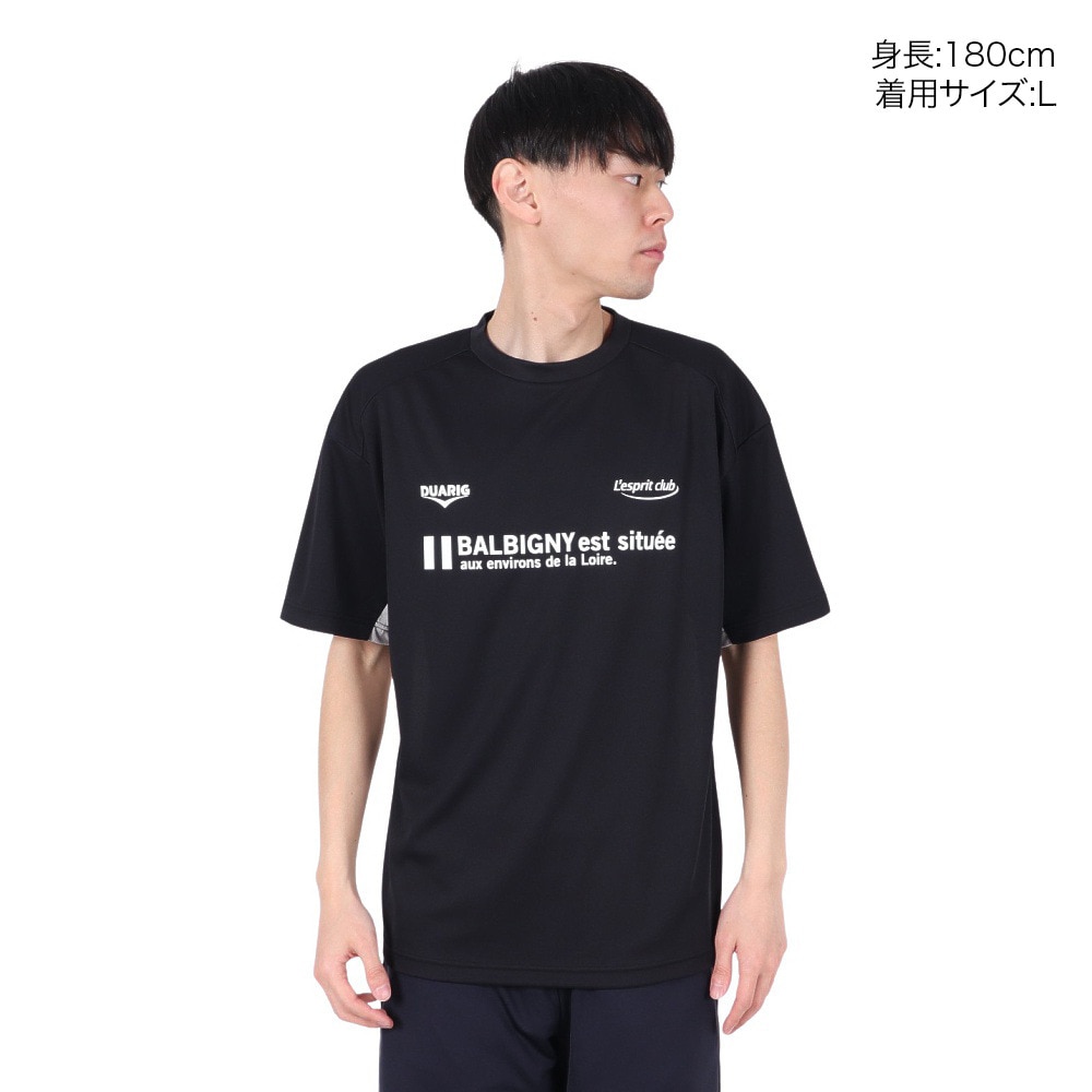 デュアリグ（DUARIG）（メンズ）ドライプラスクール シャインブロック UV シャツ BSKI 5S0031-TRCT-863ES BLK