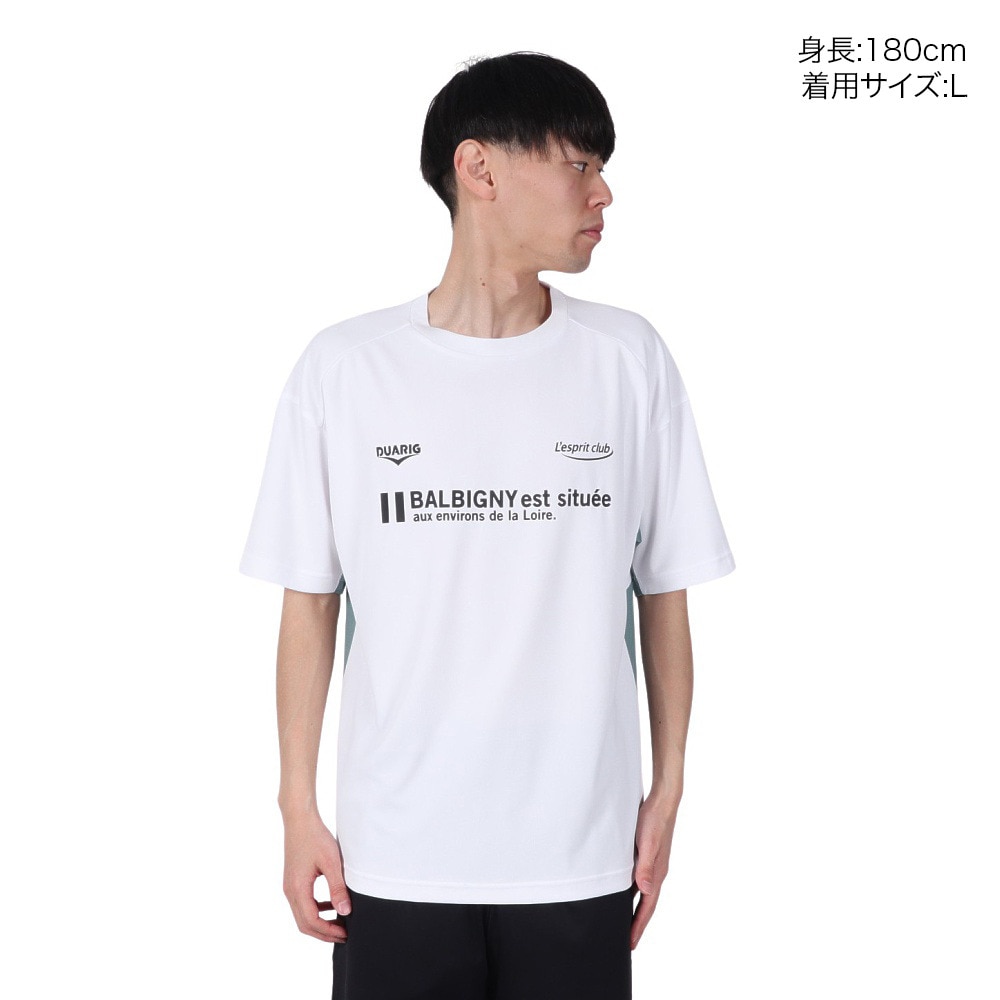 デュアリグ（DUARIG）（メンズ）ドライプラスクール シャインブロック UV シャツ BSKI 5S0031-TRCT-863ES WHT