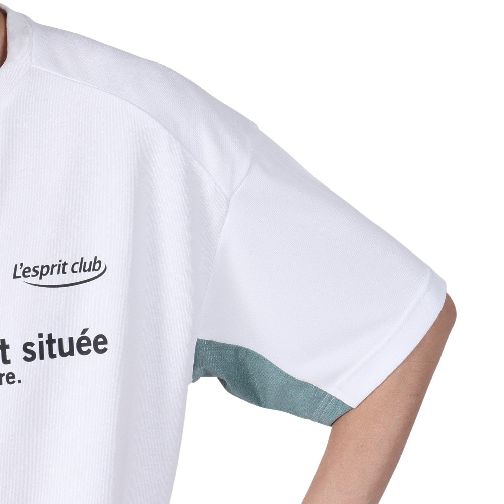 デュアリグ（DUARIG）（メンズ）ドライプラスクール シャインブロック UV シャツ BSKI 5S0031-TRCT-863ES WHT