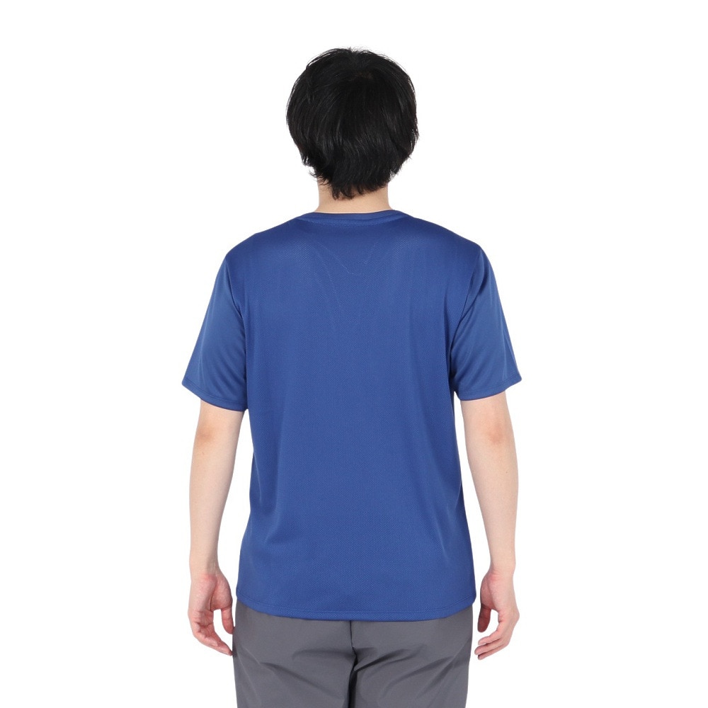 ジローム（GIRAUDM）（メンズ）ドライプラス15 HV148 メッシュ Tシャツ CT5S0038-TR863-GRES BLU