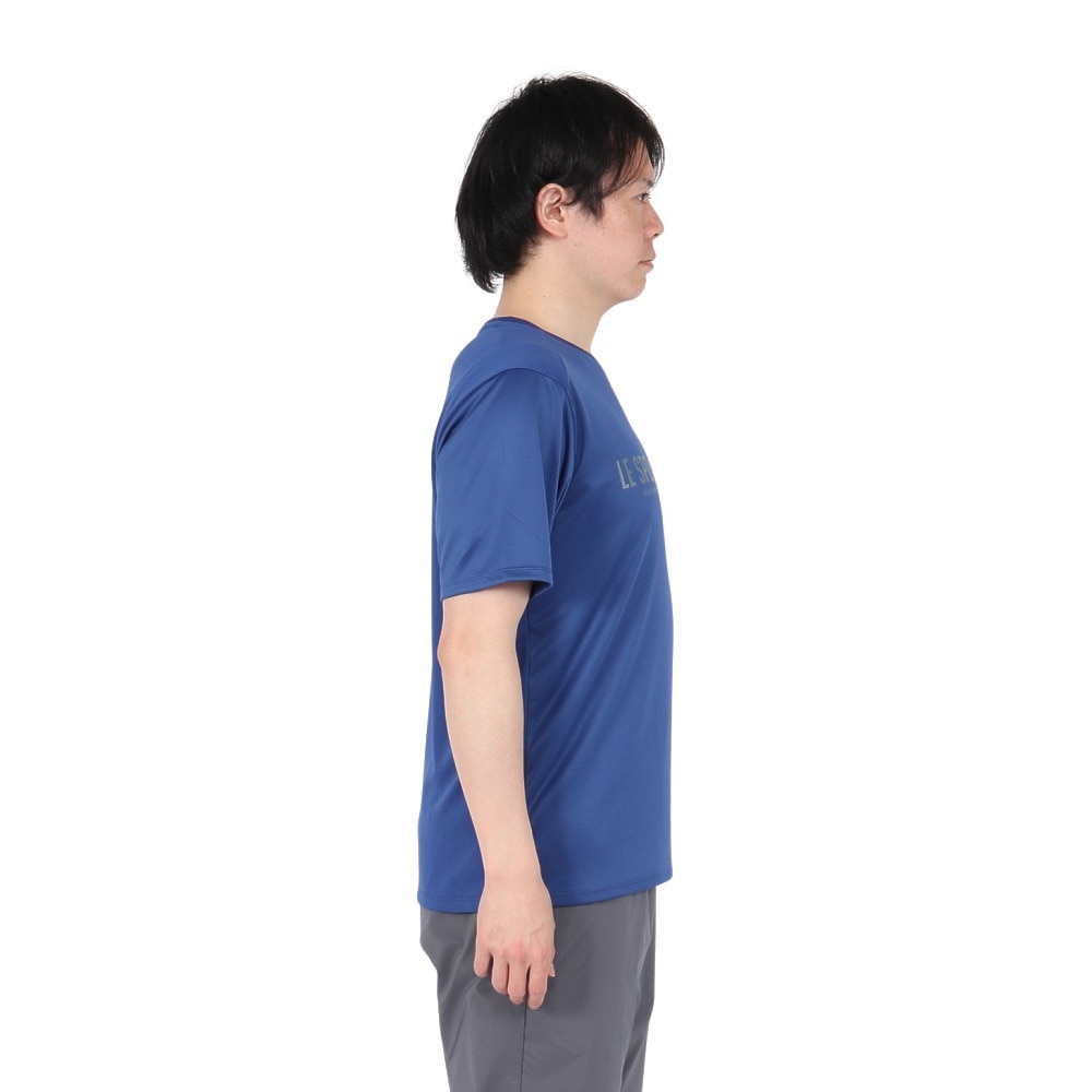 ジローム（GIRAUDM）（メンズ）ドライプラス15 HV148 メッシュ Tシャツ CT5S0038-TR863-GRES BLU