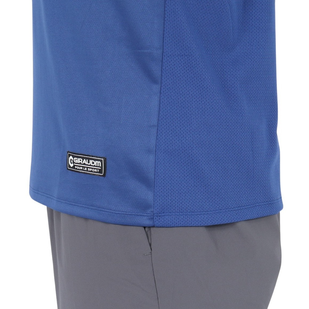 ジローム（GIRAUDM）（メンズ）ドライプラス15 HV148 メッシュ Tシャツ CT5S0038-TR863-GRES BLU