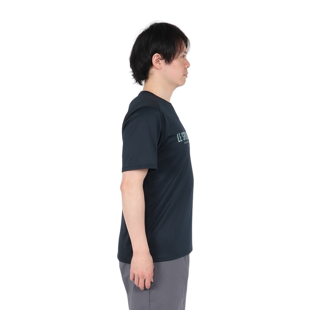 ジローム（GIRAUDM）（メンズ）ドライプラス15 HV148 メッシュ Tシャツ CT5S0038-TR863-GRES NVY