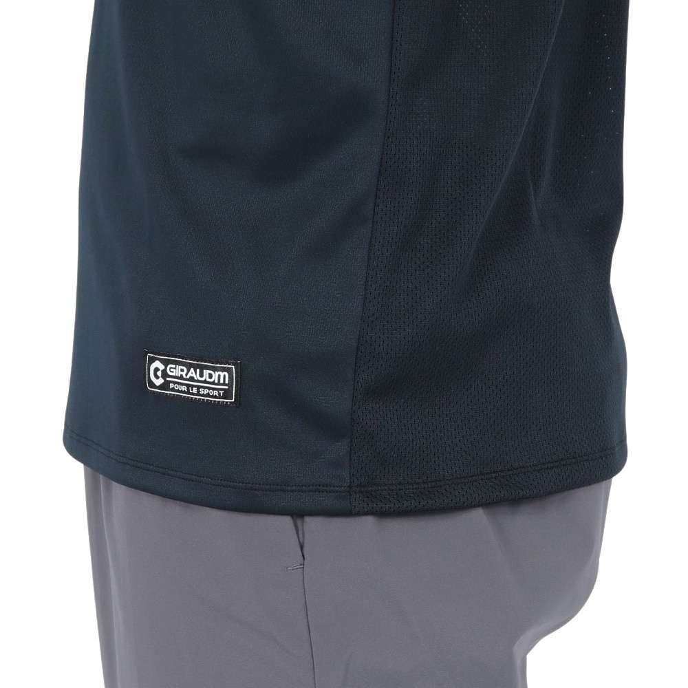 ジローム（GIRAUDM）（メンズ）ドライプラス15 HV148 メッシュ Tシャツ CT5S0038-TR863-GRES NVY