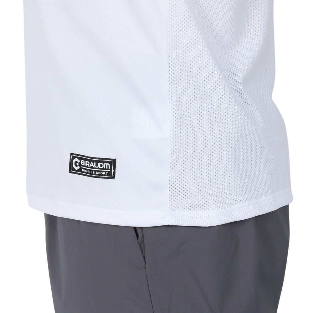ジローム（GIRAUDM）（メンズ）ドライプラス15 HV148 メッシュ Tシャツ CT5S0038-TR863-GRES WHT