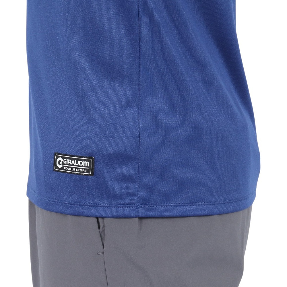 ジローム（GIRAUDM）（メンズ）ドライプラス15 202 メッシュ 半袖Tシャツ CT5S0040-TR863-GRES BLU