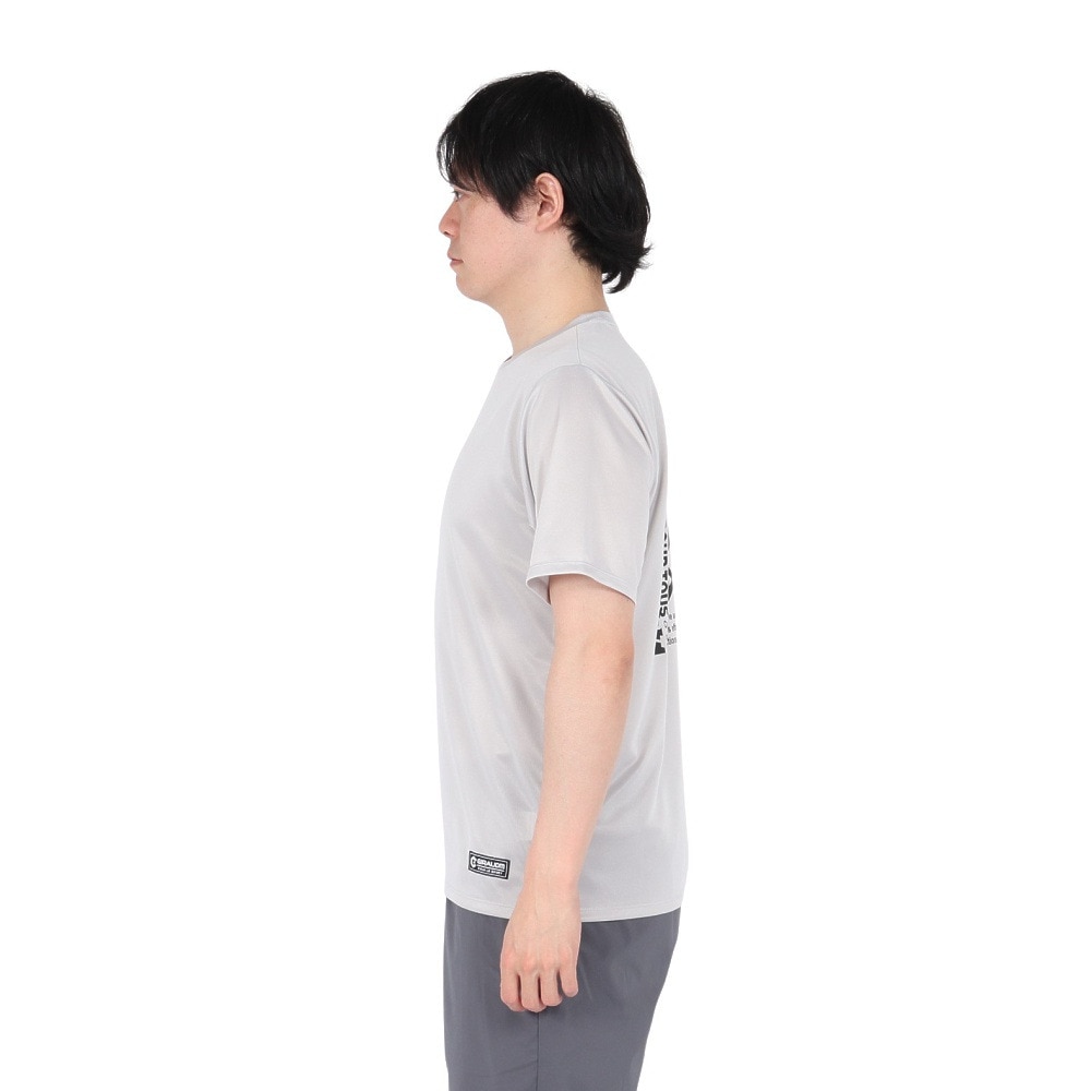 ジローム（GIRAUDM）（メンズ）ドライプラス15 202 メッシュ 半袖Tシャツ CT5S0040-TR863-GRES LGRY