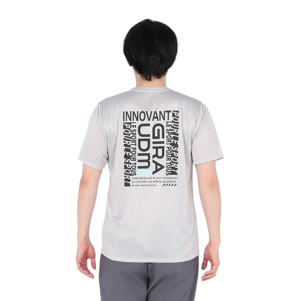 ジローム（GIRAUDM）（メンズ）ドライプラス15 202 メッシュ 半袖Tシャツ CT5S0040-TR863-GRES LGRY