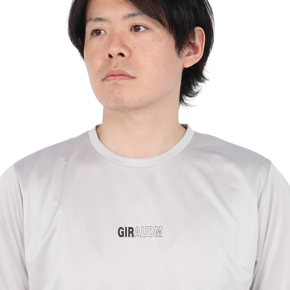 ジローム（GIRAUDM）（メンズ）ドライプラス15 202 メッシュ 半袖Tシャツ CT5S0040-TR863-GRES LGRY