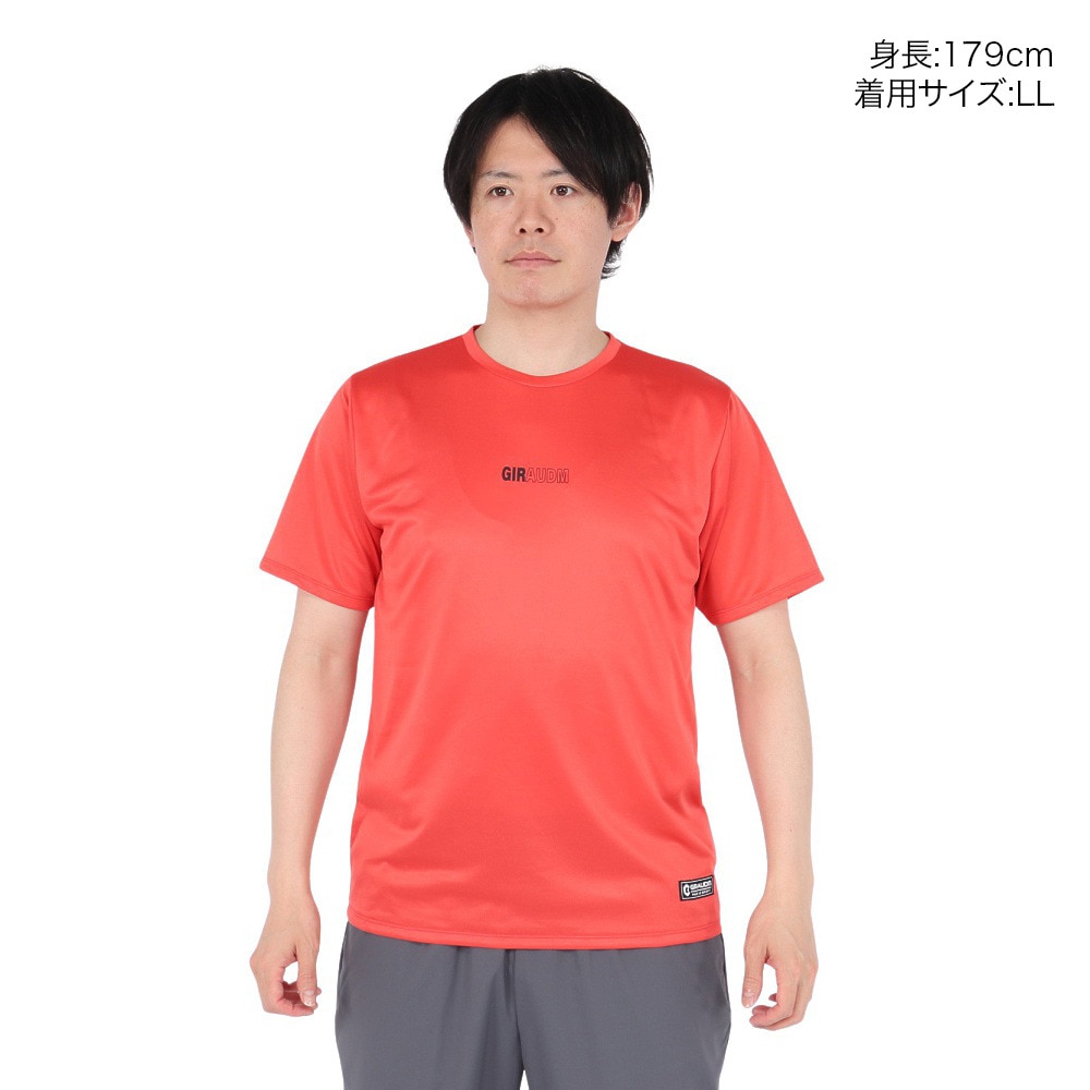 ジローム（GIRAUDM）（メンズ）ドライプラス15 202 メッシュ 半袖Tシャツ CT5S0040-TR863-GRES SMP