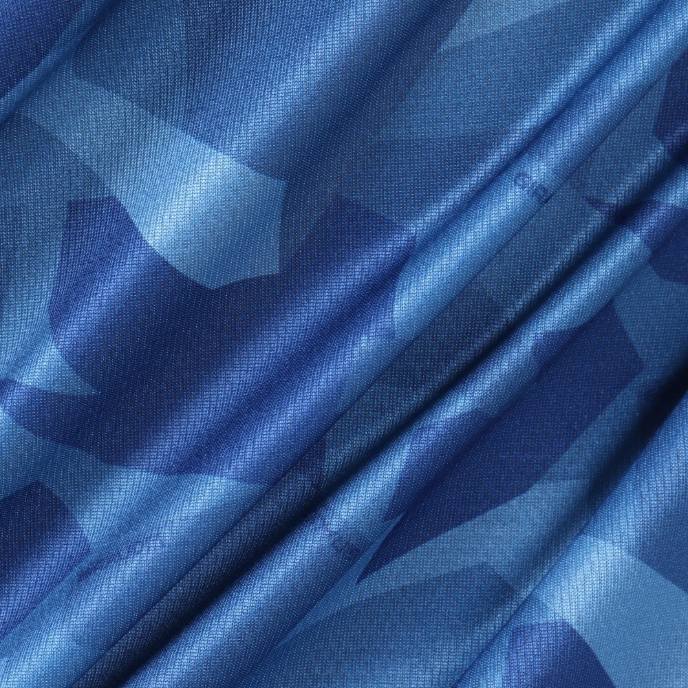 ジローム（GIRAUDM）（メンズ）ドライプラス15 202 グラフィック メッシュ Tシャツ CT5S0041-TR863-GRES BLU