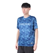 (メンズ)ドライプラス15 202 グラフィック メッシュ Tシャツ CT5S0041-TR863-GRES BLU