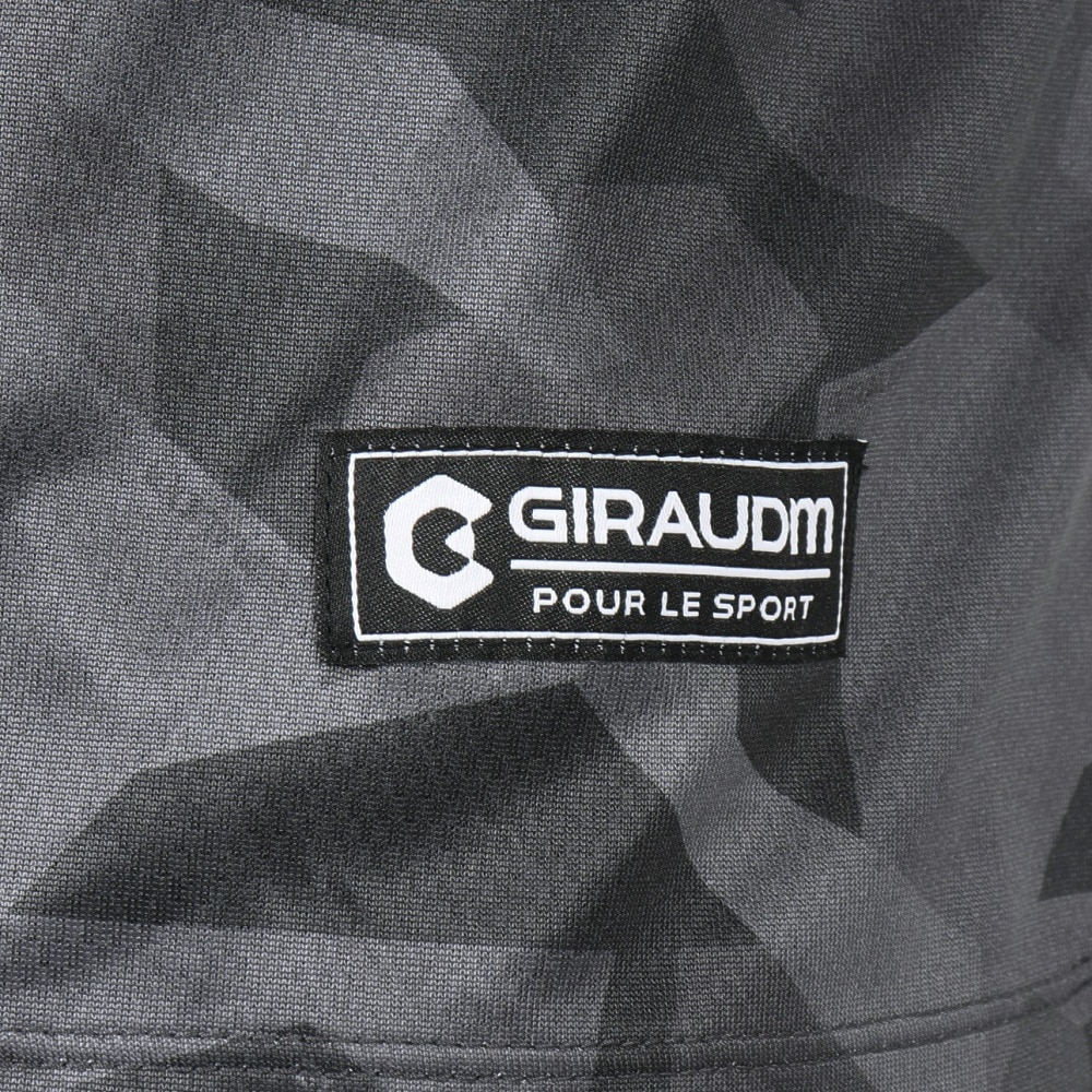 ジローム（GIRAUDM）（メンズ）ドライプラス15 202 グラフィック メッシュ Tシャツ CT5S0041-TR863-GRES GRY