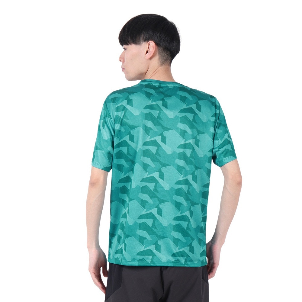 ジローム（GIRAUDM）（メンズ）ドライプラス15 202 グラフィック メッシュ Tシャツ CT5S0041-TR863-GRES TRQ