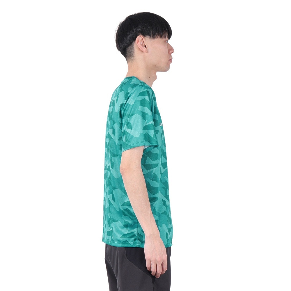ジローム（GIRAUDM）（メンズ）ドライプラス15 202 グラフィック メッシュ Tシャツ CT5S0041-TR863-GRES TRQ