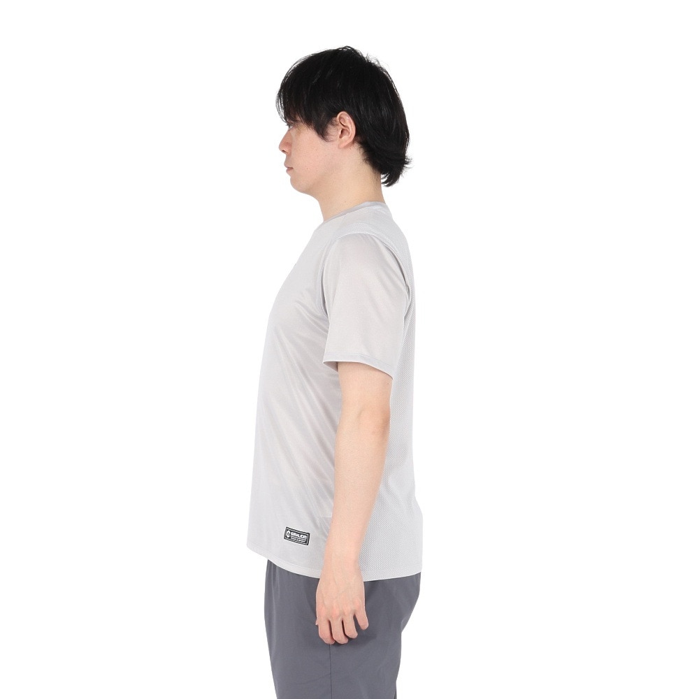 ジローム（GIRAUDM）（メンズ）ドライプラス15 HV202 メッシュ Tシャツ CT5S0042-TR863-GRES LGRY
