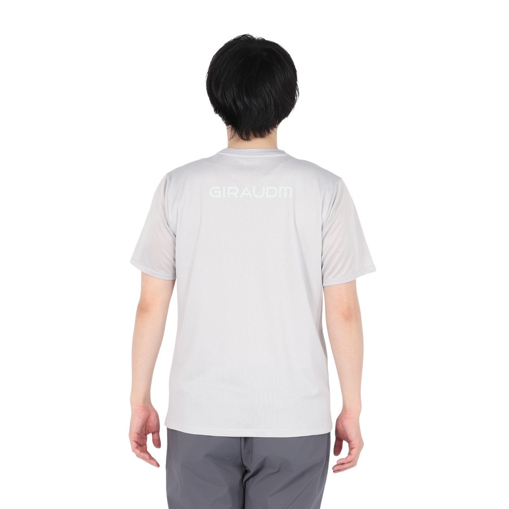 ジローム（GIRAUDM）（メンズ）ドライプラス15 HV202 メッシュ Tシャツ CT5S0042-TR863-GRES LGRY
