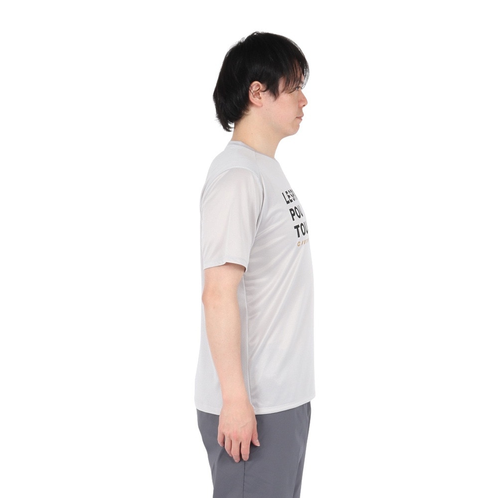 ジローム（GIRAUDM）（メンズ）ドライプラス15 HV202 メッシュ Tシャツ CT5S0042-TR863-GRES LGRY