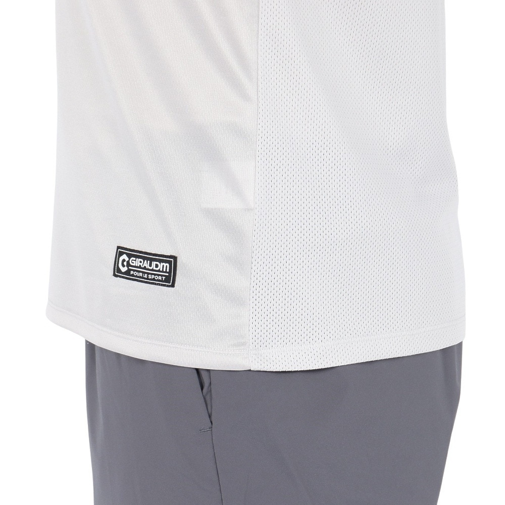 ジローム（GIRAUDM）（メンズ）ドライプラス15 HV202 メッシュ Tシャツ CT5S0042-TR863-GRES LGRY