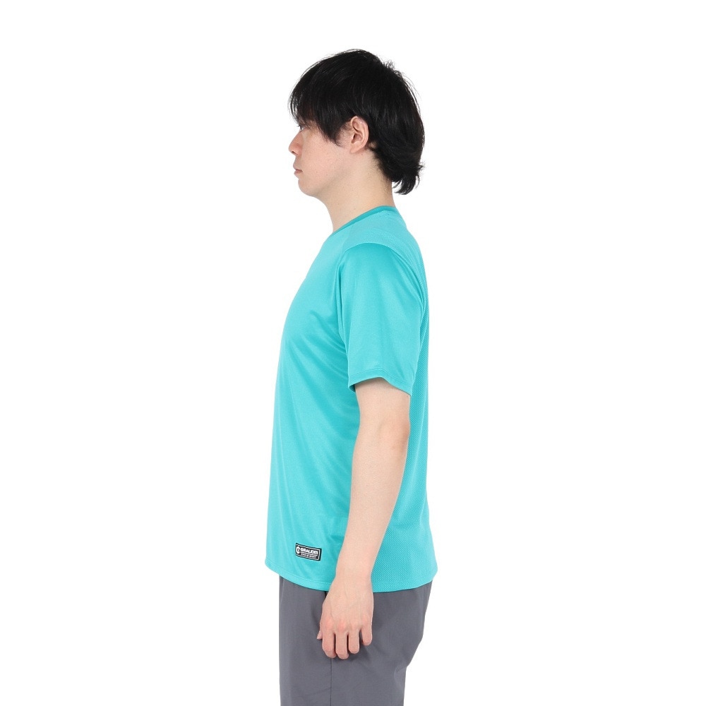 ジローム（GIRAUDM）（メンズ）ドライプラス15 HV202 メッシュ Tシャツ CT5S0042-TR863-GRES TRQ