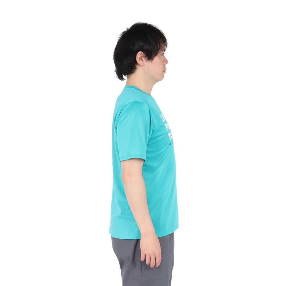 ジローム（GIRAUDM）（メンズ）ドライプラス15 HV202 メッシュ Tシャツ CT5S0042-TR863-GRES TRQ