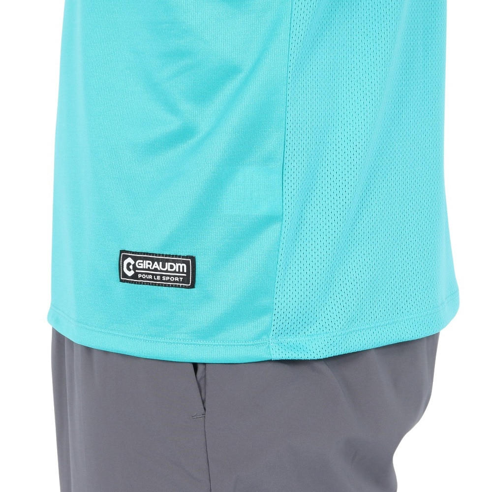 ジローム（GIRAUDM）（メンズ）ドライプラス15 HV202 メッシュ Tシャツ CT5S0042-TR863-GRES TRQ