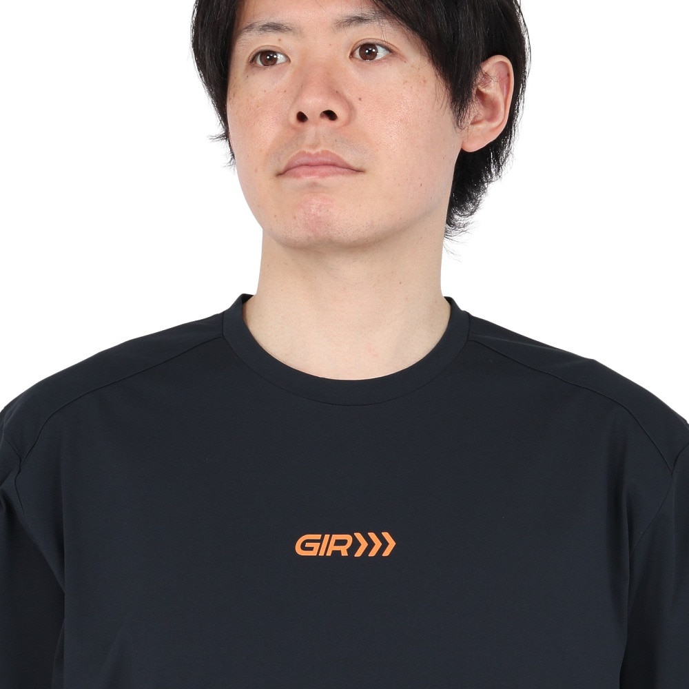ジローム（GIRAUDM）（メンズ）PBT グラフィック 半袖Tシャツ CT5S0043-TR863-GRES NVY