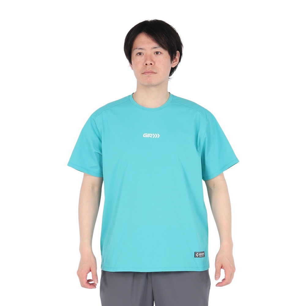 ジローム（GIRAUDM）（メンズ）PBT グラフィック 半袖Tシャツ CT5S0043-TR863-GRES TRQ