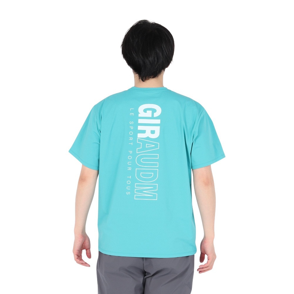 ジローム（GIRAUDM）（メンズ）PBT グラフィック 半袖Tシャツ CT5S0043-TR863-GRES TRQ